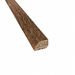 Prefinished Distressed Stratford Oak Hardwood 1/2 in thick x .75 in wide x 78 in Length Shoe Molding